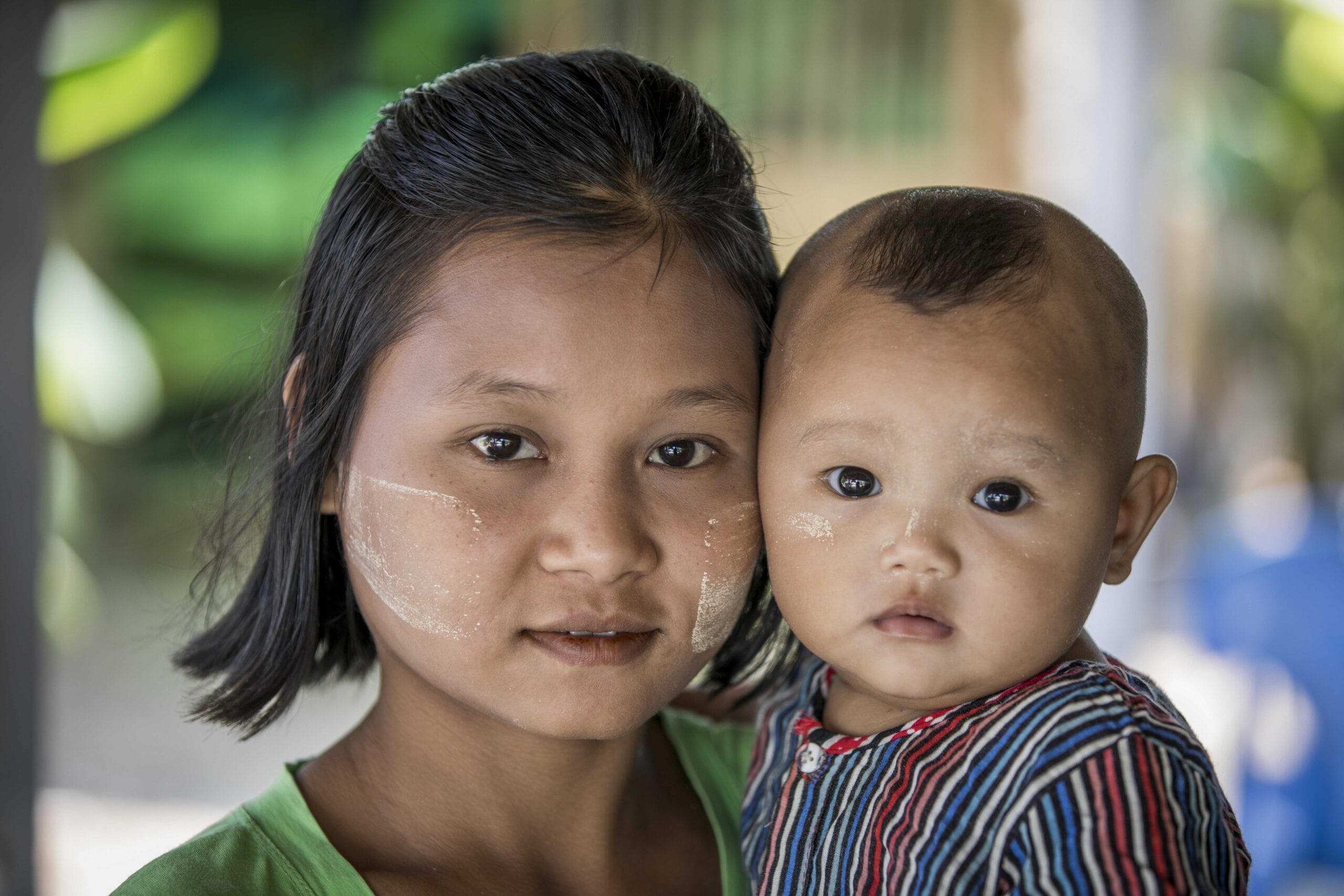 MyanmarMother, child, mother-child center, Irrawaddy River Doctors, Bogale