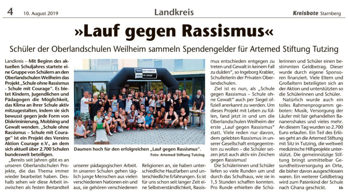 Kreisbote Starnberg, am 10. August 2019    Erschienen in Rhein-Neckar-Zeitung, am 28. Januar 2019    Erschienen im Mannheimer Morgen, am 8. Januar 2019