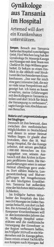 Erschienen in Westdeutscher Zeitung, am 4. Dezember 2018