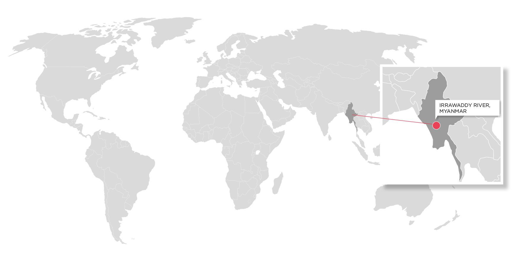 world map irrawaddy river