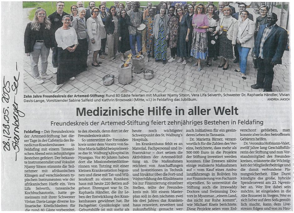 Kreisbote Starnberg, am 10. August 2019    Erschienen in Rhein-Neckar-Zeitung, am 28. Januar 2019    Erschienen im Mannheimer Morgen, am 8. Januar 2019