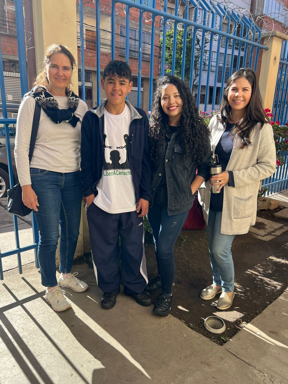 Aldo, Heimleitung, Adriana, Kathrin